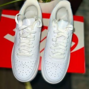 Women’s Nike Court Vision Low White Sneakers